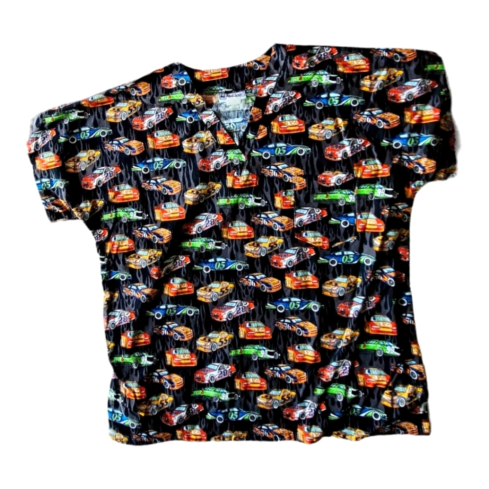 Mad About Scrubs Racecar Top